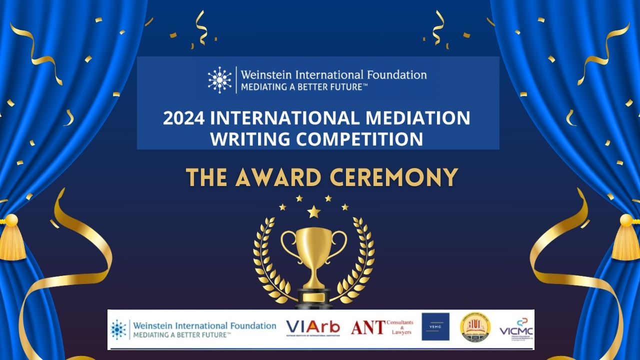 Sponsoring Mediation Development in Vietnam: The 2024 International Writing Competition on Mediation 