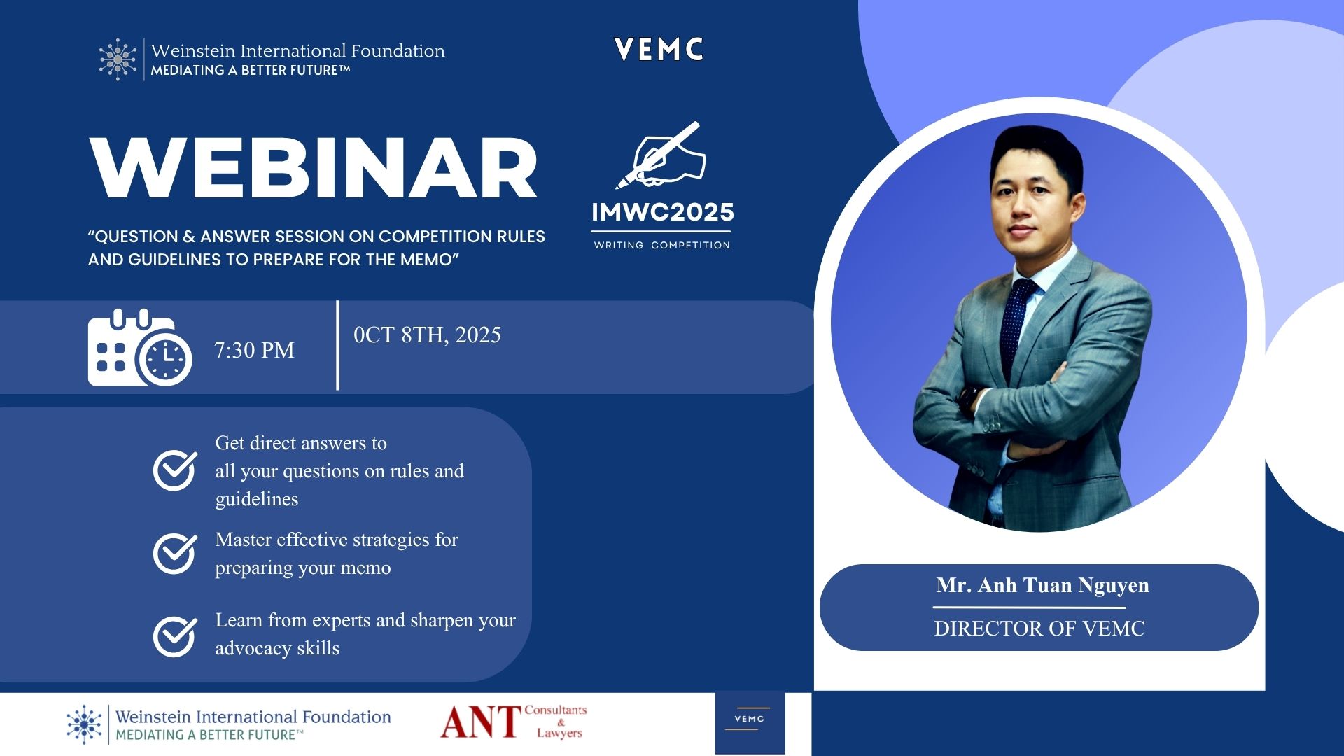 Join the October 8th Webinar on Mediation Skills Development in Vietnam and Start Your Learning Journey